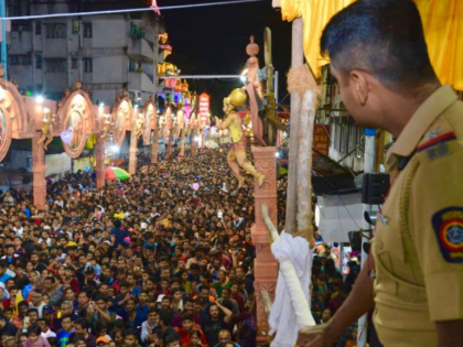 Pune Police ramp up security ahead of Ganesh visarjan celebrations | Pune Police ramp up security ahead of Ganesh visarjan celebrations Pune Police ramp up security ahead of Ganesh visarjan celebrations | Pune Police ramp up security ahead of Ganesh visarjan celebrations