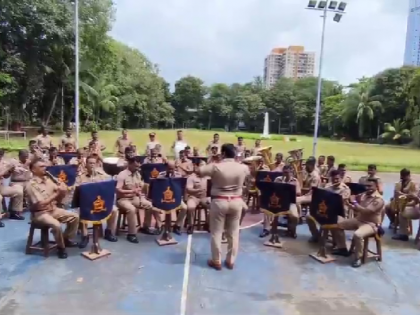 Watch: Mumbai Police's Khaki Studio pays musical tribute to Bappa | Watch: Mumbai Police's Khaki Studio pays musical tribute to Bappa Watch: Mumbai Police's Khaki Studio pays musical tribute to Bappa | Watch: Mumbai Police's Khaki Studio pays musical tribute to Bappa