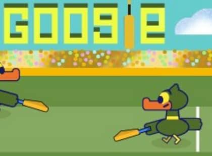 Google Doodle celebrates start of ICC Cricket World Cup 2023 | Google Doodle celebrates start of ICC Cricket World Cup 2023