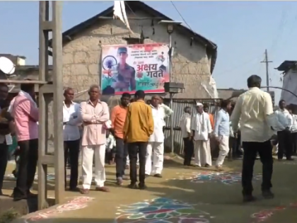 Watch: Community gathers to pay respects to Agniveer Akshay Laxman in Buldhana | Watch: Community gathers to pay respects to Agniveer Akshay Laxman in Buldhana