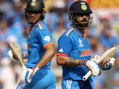 Team India puts up strong total of 357/8 against Sri Lanka in ICC World Cup match | Team India puts up strong total of 357/8 against Sri Lanka in ICC World Cup match