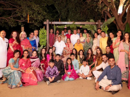 Ajit Pawar attends Sharad Pawar's Diwali Padwa get-together in hometown Baramati | Ajit Pawar attends Sharad Pawar's Diwali Padwa get-together in hometown Baramati