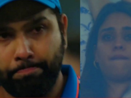 Watch: Ritika Sajdeh gets emotional seeing Rohit Sharma in tears after World Cup final defeat | Watch: Ritika Sajdeh gets emotional seeing Rohit Sharma in tears after World Cup final defeat