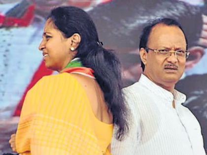 Supriya Sule set for head-to-head battle against Ajit Pawar's candidate in Lok Sabha polls from Baramati | Supriya Sule set for head-to-head battle against Ajit Pawar's candidate in Lok Sabha polls from Baramati