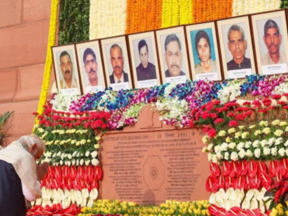 22 years of Parliament attack: Narendra Modi, Amit Shah, and other leaders pays tribute to fallen jawans | 22 years of Parliament attack: Narendra Modi, Amit Shah, and other leaders pays tribute to fallen jawans