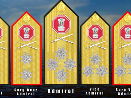 Indian Navy unveils Chhatrapati Shivaji-Inspired Epaulette Designs for Senior Officers | Indian Navy unveils Chhatrapati Shivaji-Inspired Epaulette Designs for Senior Officers