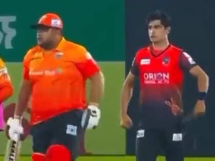 Naseem Shah body-shames Azam Khan during BPL match, video viral | Naseem Shah body-shames Azam Khan during BPL match, video viral