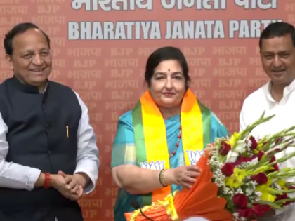 Singer Anuradha Paudwal Joins BJP Ahead of Lok Sabha Elections 2024 | Singer Anuradha Paudwal Joins BJP Ahead of Lok Sabha Elections 2024