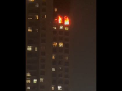 Mumbai Fire: Blaze Erupts in High-Rise Building in Wadala, No Injuries Reported (Watch Video) | Mumbai Fire: Blaze Erupts in High-Rise Building in Wadala, No Injuries Reported (Watch Video)