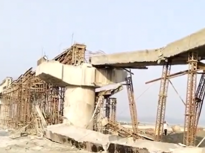 Uttar Pradesh Bridge Collapse: Under-Construction Bridge Collapses in Bulandshahr (Watch) | Uttar Pradesh Bridge Collapse: Under-Construction Bridge Collapses in Bulandshahr (Watch)