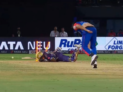 IPL 2024: Ishant Sharma's Lethal Yorker Floors Andre Russell in DC vs KKR Match (Watch Video) | IPL 2024: Ishant Sharma's Lethal Yorker Floors Andre Russell in DC vs KKR Match (Watch Video)