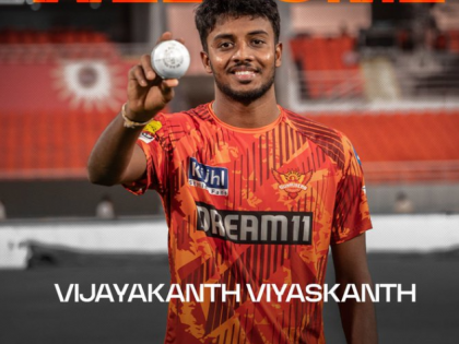 IPL 2024: Vijayakanth Viyaskanth Replaces Injured Wanindu Hasaranga in SRH Squad | IPL 2024: Vijayakanth Viyaskanth Replaces Injured Wanindu Hasaranga in SRH Squad