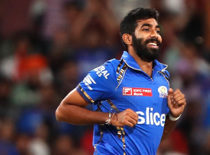 Jasprit Bumrah Completes His 50 IPL Wickets at Wankhede Stadium During MI vs KKR Match | Jasprit Bumrah Completes His 50 IPL Wickets at Wankhede Stadium During MI vs KKR Match