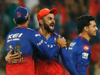 Watch: Virat Kohli's Passionate Celebration Goes Viral as RCB Secures IPL 2024 Playoff Spot with Thrilling Win Over CSK | Watch: Virat Kohli's Passionate Celebration Goes Viral as RCB Secures IPL 2024 Playoff Spot with Thrilling Win Over CSK