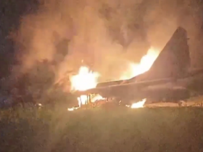 IAF Plane Crash in Rajasthan: Indian Air Force MiG-29 Fighter Jet Crashes Near Barmer, Pilot Safe (Watch Video) | IAF Plane Crash in Rajasthan: Indian Air Force MiG-29 Fighter Jet Crashes Near Barmer, Pilot Safe (Watch Video) IAF Plane Crash in Rajasthan: Indian Air Force MiG-29 Fighter Jet Crashes Near Barmer, Pilot Safe (Watch Video) | IAF Plane Crash in Rajasthan: Indian Air Force MiG-29 Fighter Jet Crashes Near Barmer, Pilot Safe (Watch Video)