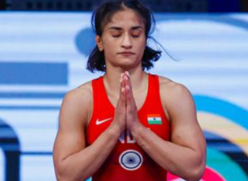 Vinesh Phogat Resigns from Indian Railways Amid Reports of Joining Congress Party