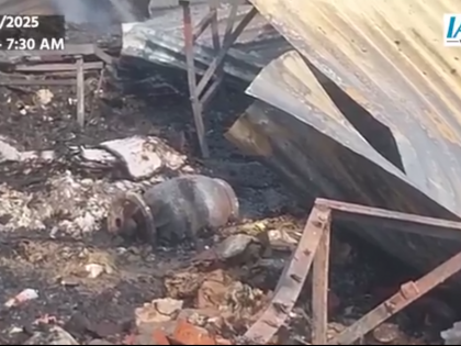 Fire Erupts at Saharanpur Trade Fair Due to Gas Cylinder Leak, No Casualties Reported | Fire Erupts at Saharanpur Trade Fair Due to Gas Cylinder Leak, No Casualties Reported