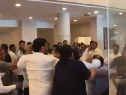 Mumbai: Clash Erupts Between Supporters of BJP MLA Gopichand Padalkar and NCP-SCP MLA Jitendra Awhad Inside Vidhan Bhavan Premises (VIDEO) | Mumbai: Clash Erupts Between Supporters of BJP MLA Gopichand Padalkar and NCP-SCP MLA Jitendra Awhad Inside Vidhan Bhavan Premises (VIDEO) Mumbai: Clash Erupts Between Supporters of BJP MLA Gopichand Padalkar and NCP-SCP MLA Jitendra Awhad Inside Vidhan Bhavan Premises (VIDEO) | Mumbai: Clash Erupts Between Supporters of BJP MLA Gopichand Padalkar and NCP-SCP MLA Jitendra Awhad Inside Vidhan Bhavan Premises (VIDEO)