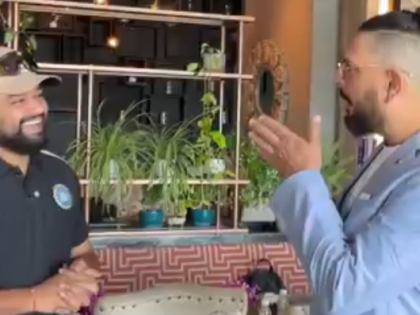 'Itna Marega Na Tereko Woh': Rohit Sharma's Lookalike Gets Hilarious Warning from Yuvraj Singh (Watch Video) | 'Itna Marega Na Tereko Woh': Rohit Sharma's Lookalike Gets Hilarious Warning from Yuvraj Singh (Watch Video)