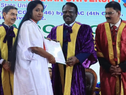 DMK Leader’s Wife Refuses to Receive PhD Degree from Tamil Nadu Governor RN Ravi at MSU Convocation (VIDEO) | DMK Leader’s Wife Refuses to Receive PhD Degree from Tamil Nadu Governor RN Ravi at MSU Convocation (VIDEO) DMK Leader’s Wife Refuses to Receive PhD Degree from Tamil Nadu Governor RN Ravi at MSU Convocation (VIDEO) | DMK Leader’s Wife Refuses to Receive PhD Degree from Tamil Nadu Governor RN Ravi at MSU Convocation (VIDEO)