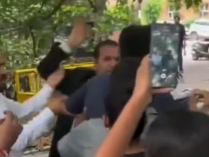 Lawyer Slaps Animal Activist Outside Supreme Court Amid Stray Dog Relocation Row; Clash Caught on Camera (VIDEO) | Lawyer Slaps Animal Activist Outside Supreme Court Amid Stray Dog Relocation Row; Clash Caught on Camera (VIDEO) Lawyer Slaps Animal Activist Outside Supreme Court Amid Stray Dog Relocation Row; Clash Caught on Camera (VIDEO) | Lawyer Slaps Animal Activist Outside Supreme Court Amid Stray Dog Relocation Row; Clash Caught on Camera (VIDEO)