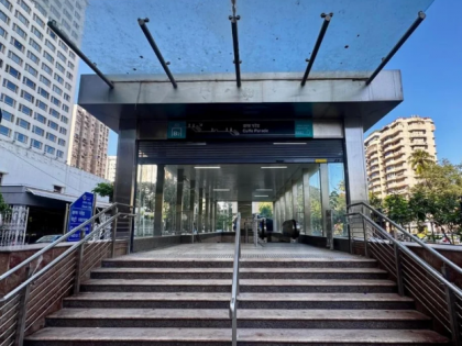 Mumbai Metro-3’s Cuffe Parade Station Set to Open: First Look at Sleek So-Bo Stop (Photos) | Mumbai Metro-3’s Cuffe Parade Station Set to Open: First Look at Sleek So-Bo Stop (Photos)
