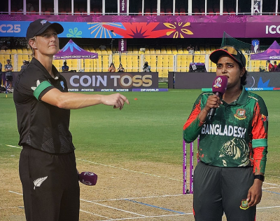 BAN-W vs NZ-W, ICC Women’s World Cup 2025: New Zealand Win Toss, Elect to Bat First Against Bangladesh – Check Playing XIs | BAN-W vs NZ-W, ICC Women’s World Cup 2025: New Zealand Win Toss, Elect to Bat First Against Bangladesh – Check Playing XIs