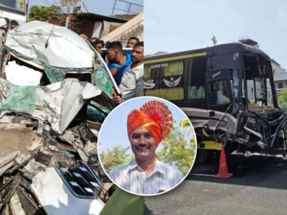 Pune–Solapur Highway Accident: Man Dies, Friend Injured After Bus Collides With Car in Daund | Pune–Solapur Highway Accident: Man Dies, Friend Injured After Bus Collides With Car in Daund Pune–Solapur Highway Accident: Man Dies, Friend Injured After Bus Collides With Car in Daund | Pune–Solapur Highway Accident: Man Dies, Friend Injured After Bus Collides With Car in Daund