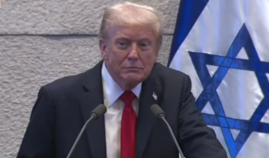 Donald Trump Heckled by Two Knesset Members During Speech at Israeli Parliament, Expelled | Donald Trump Heckled by Two Knesset Members During Speech at Israeli Parliament, Expelled