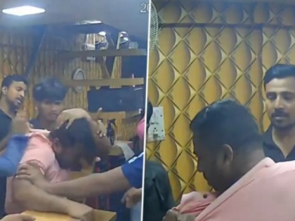 Navi Mumbai: MNS Workers Caught on Camera Assaulting Salon Owner in Kamothe; Video Goes Viral | Navi Mumbai: MNS Workers Caught on Camera Assaulting Salon Owner in Kamothe; Video Goes Viral Navi Mumbai: MNS Workers Caught on Camera Assaulting Salon Owner in Kamothe; Video Goes Viral | Navi Mumbai: MNS Workers Caught on Camera Assaulting Salon Owner in Kamothe; Video Goes Viral