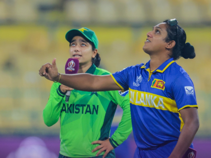 Chamari Athapaththu Wins Toss, Sri Lanka to Bowl First Against Pakistan in Rain-Shortened ICC Women’s World Cup 2025 Match; Check Playing XIs | Chamari Athapaththu Wins Toss, Sri Lanka to Bowl First Against Pakistan in Rain-Shortened ICC Women’s World Cup 2025 Match; Check Playing XIs