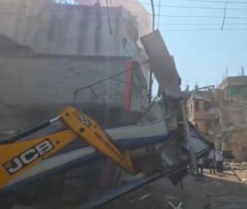 Chhatrapati Sambhajinagar: Civic Body Launches Demolition Drive at Paithan Gate After Rise in Accidents | Chhatrapati Sambhajinagar: Civic Body Launches Demolition Drive at Paithan Gate After Rise in Accidents