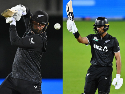 New Zealand Clinch Series Win With Five-Wicket Victory Over West Indies in Rain-Shortened 2nd ODI (VIDEO) | New Zealand Clinch Series Win With Five-Wicket Victory Over West Indies in Rain-Shortened 2nd ODI (VIDEO)