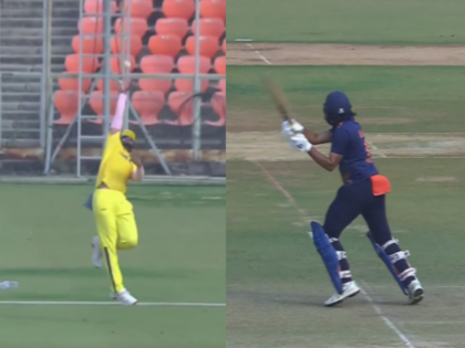 Himmat Singh Smashes Last-Ball Six as Delhi Beat Tamil Nadu in Syed Mushtaq Ali Trophy Thriller (VIDEO) | Himmat Singh Smashes Last-Ball Six as Delhi Beat Tamil Nadu in Syed Mushtaq Ali Trophy Thriller (VIDEO)