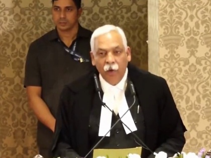 Justice Devendra Kumar Upadhyay takes oath as Chief Justice of Bombay HC | Justice Devendra Kumar Upadhyay takes oath as Chief Justice of Bombay HC