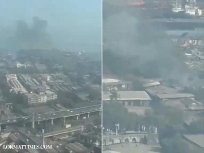 Mumbai Fire: Four Gas Cylinders Explode in Sewri Chawl, Several Houses Gutted; Rescue Operation Underway | Mumbai Fire: Four Gas Cylinders Explode in Sewri Chawl, Several Houses Gutted; Rescue Operation Underway