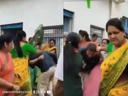 Agra: BJP Booth President Accused of Sending Obscene Messages to Female Party Workers; Thrashed by Women in Viral Video | Agra: BJP Booth President Accused of Sending Obscene Messages to Female Party Workers; Thrashed by Women in Viral Video Agra: BJP Booth President Accused of Sending Obscene Messages to Female Party Workers; Thrashed by Women in Viral Video | Agra: BJP Booth President Accused of Sending Obscene Messages to Female Party Workers; Thrashed by Women in Viral Video