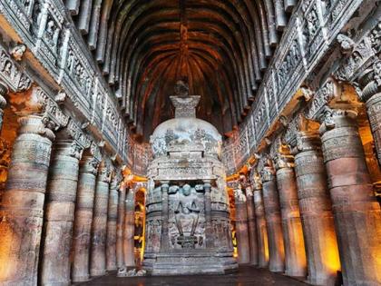 Maharashtra: Ajanta caves to have QR codes at entrance to provide information of paintings to visitors | Maharashtra: Ajanta caves to have QR codes at entrance to provide information of paintings to visitors