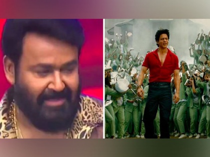Shah Rukh Khan Thanks Malayalam Superstar Mohanlal as He Dances on 'Zinda Banda' Song From Jawan | Shah Rukh Khan Thanks Malayalam Superstar Mohanlal as He Dances on 'Zinda Banda' Song From Jawan