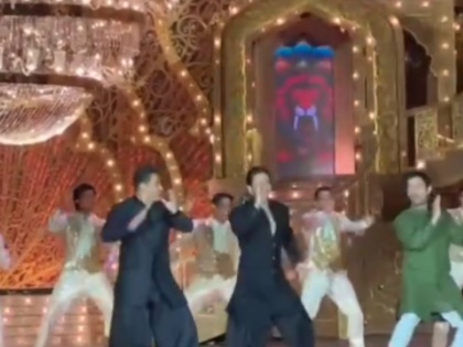 Anant-Radhika Pre-Wedding: Shah Rukh Khan, Salman Khan and Aamir Khan Dance Together on 'Naatu Naatu' - WATCH | Anant-Radhika Pre-Wedding: Shah Rukh Khan, Salman Khan and Aamir Khan Dance Together on 'Naatu Naatu' - WATCH
