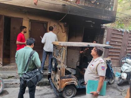 Delhi: Six Hospitalised, Two Critical After E-Rickshaw Charging Sparks Fire in Shahdara Home | Delhi: Six Hospitalised, Two Critical After E-Rickshaw Charging Sparks Fire in Shahdara Home Delhi: Six Hospitalised, Two Critical After E-Rickshaw Charging Sparks Fire in Shahdara Home | Delhi: Six Hospitalised, Two Critical After E-Rickshaw Charging Sparks Fire in Shahdara Home