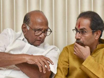 Congress, NCP and Sena should fight together; Pawar agrees with Uddhav Thackeray's opinion | Congress, NCP and Sena should fight together; Pawar agrees with Uddhav Thackeray's opinion