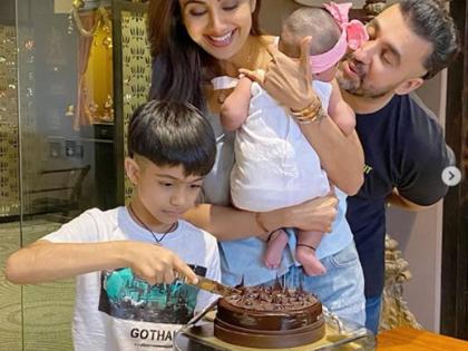 Shilpa Shetty shares a unseen video of kids Viaan and Samisha on Brother's Day | Shilpa Shetty shares a unseen video of kids Viaan and Samisha on Brother's Day