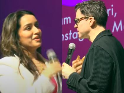 WAVES 2025: Shraddha Kapoor Offers Maharashtrian Sweet Purnapoli to Instagram Head Adam Mosseri, Here's How he Reacted (Watch Video) | WAVES 2025: Shraddha Kapoor Offers Maharashtrian Sweet Purnapoli to Instagram Head Adam Mosseri, Here's How he Reacted (Watch Video) WAVES 2025: Shraddha Kapoor Offers Maharashtrian Sweet Purnapoli to Instagram Head Adam Mosseri, Here's How he Reacted (Watch Video) | WAVES 2025: Shraddha Kapoor Offers Maharashtrian Sweet Purnapoli to Instagram Head Adam Mosseri, Here's How he Reacted (Watch Video)