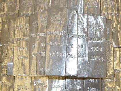 Mumbai Police Seize 8,476 Kg Silver Worth Rs 79.78 Crore From Truck at Vashi Check Naka Ahead of Elections