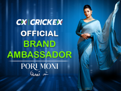 Crickex Adds up Bangladeshi actress Pori Moni As New Brand Ambassador! | Crickex Adds up Bangladeshi actress Pori Moni As New Brand Ambassador!
