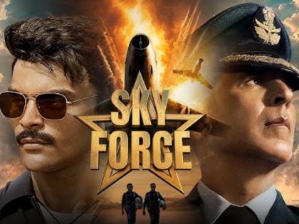 'Sky Force' Box Office Collection Day 1: Akshay Kumar and Veer Pahariya Film Mark Strong Start, Earns Rs 9.25 Crore | 'Sky Force' Box Office Collection Day 1: Akshay Kumar and Veer Pahariya Film Mark Strong Start, Earns Rs 9.25 Crore 'Sky Force' Box Office Collection Day 1: Akshay Kumar and Veer Pahariya Film Mark Strong Start, Earns Rs 9.25 Crore | 'Sky Force' Box Office Collection Day 1: Akshay Kumar and Veer Pahariya Film Mark Strong Start, Earns Rs 9.25 Crore