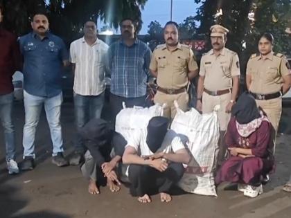 Mumbai-Based Smuggler Arrested Near Malegaon With 40 kg Ganja; Two Associates Detained | Mumbai-Based Smuggler Arrested Near Malegaon With 40 kg Ganja; Two Associates Detained
