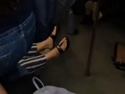 Snake in Delhi Metro: Reptile Causes Panic As Women Scramble To ‘Escape’ Unwanted ‘Co-Passenger’ (Watch Video) | Snake in Delhi Metro: Reptile Causes Panic As Women Scramble To ‘Escape’ Unwanted ‘Co-Passenger’ (Watch Video) Snake in Delhi Metro: Reptile Causes Panic As Women Scramble To ‘Escape’ Unwanted ‘Co-Passenger’ (Watch Video) | Snake in Delhi Metro: Reptile Causes Panic As Women Scramble To ‘Escape’ Unwanted ‘Co-Passenger’ (Watch Video)