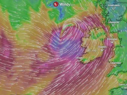 Storm Amy Live Tracker Map: Weather Warning Issued as Cyclonic Storm Hits UK; Check Real Time Updates on Windy | Storm Amy Live Tracker Map: Weather Warning Issued as Cyclonic Storm Hits UK; Check Real Time Updates on Windy